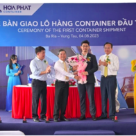 Hòa Phát chính thức xuất ra thị trường lô container đầu tiên