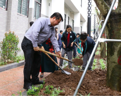 Làm xanh thêm không gian sống trên địa bàn Giảng Võ