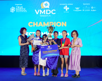 Những “nhà tranh biện nhí” tỏa sáng tại VMDC 2026