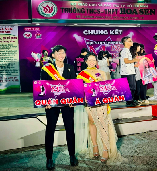 Sôi nổi đêm chung kết hội thi Miss & Mister hệ thống giáo dục Hoa Sen năm học 2024
