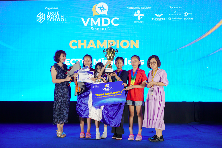 Những “nhà tranh biện nhí” tỏa sáng tại VMDC 2026